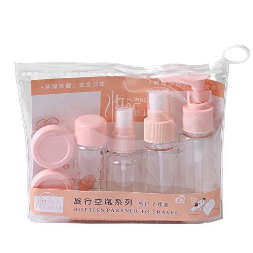 7 PCs Travel bottle Set