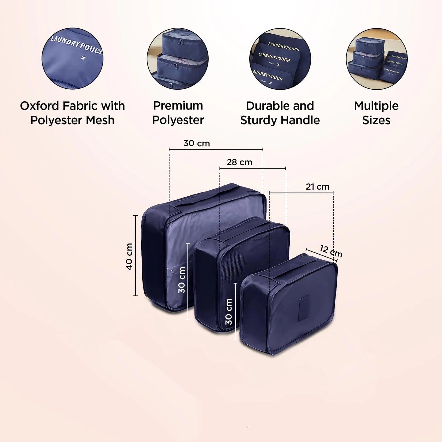 Travel Pouch Set