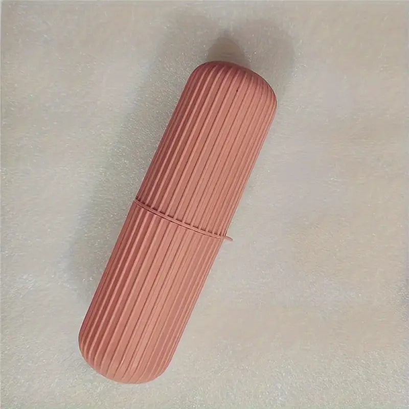 Capsule Shape Travel Brush Case - Random Colour