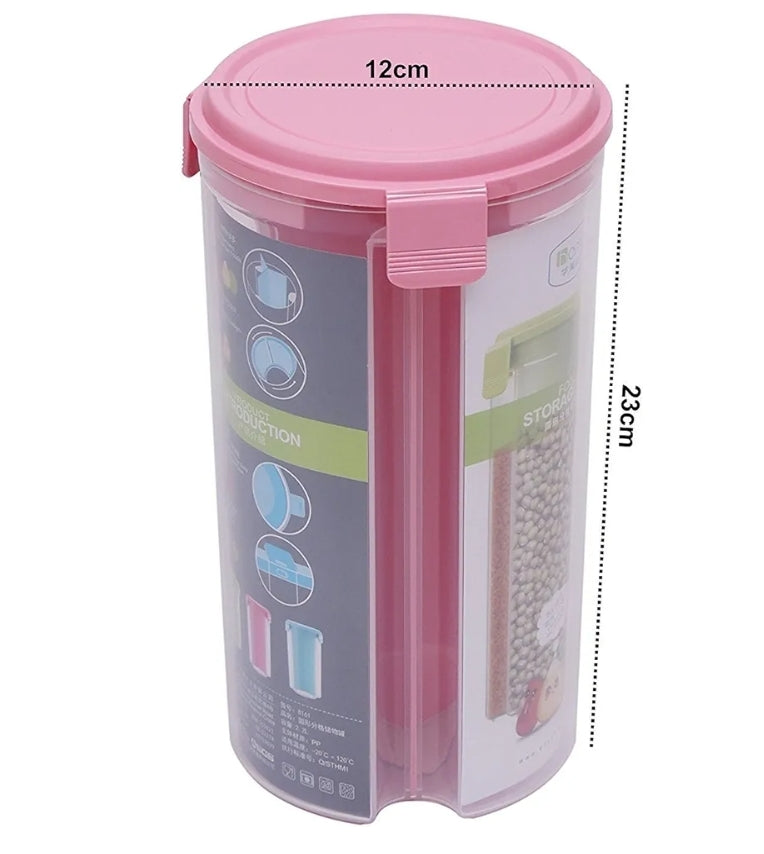 3 Section Food Storage Jar