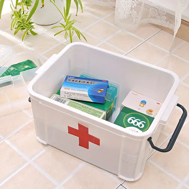 Medicinal First Aid Kit And Medicine Storage Box