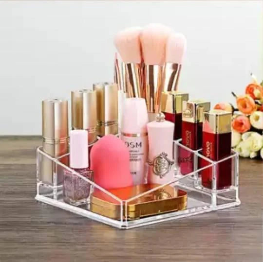 8 Slot Makeup Brush Organizer & Lipstick Holder