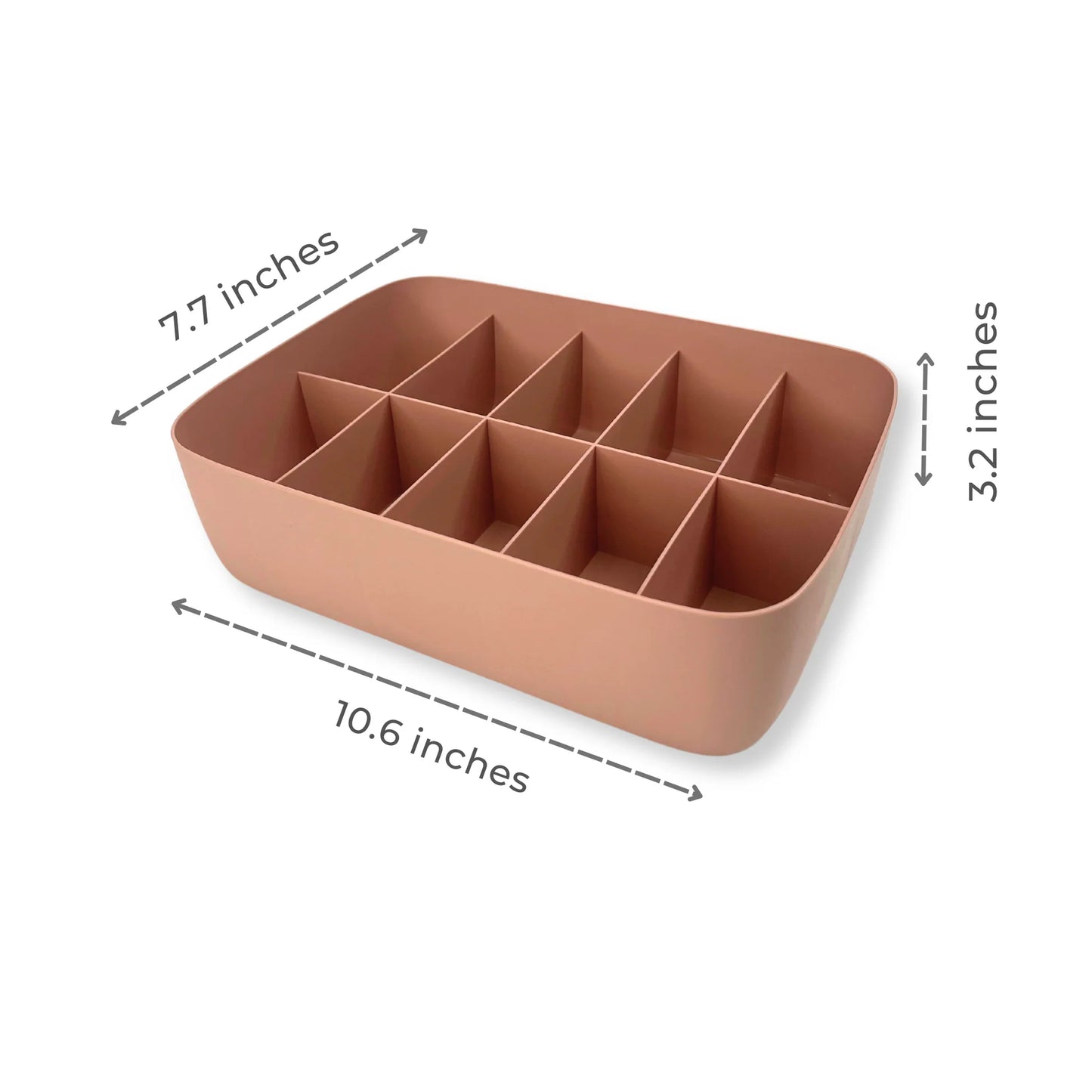 Multi-Compartment Plastic Roman Organizer