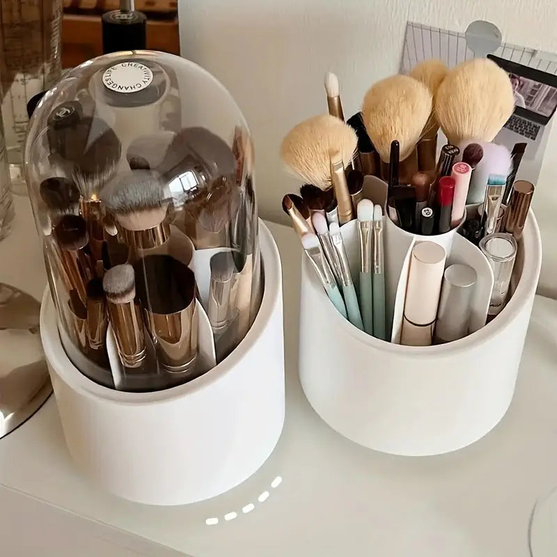 360° Rotating Makeup Brush holder