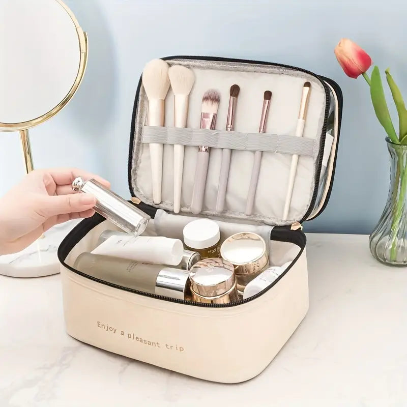 Double Layer Cosmetic Bag