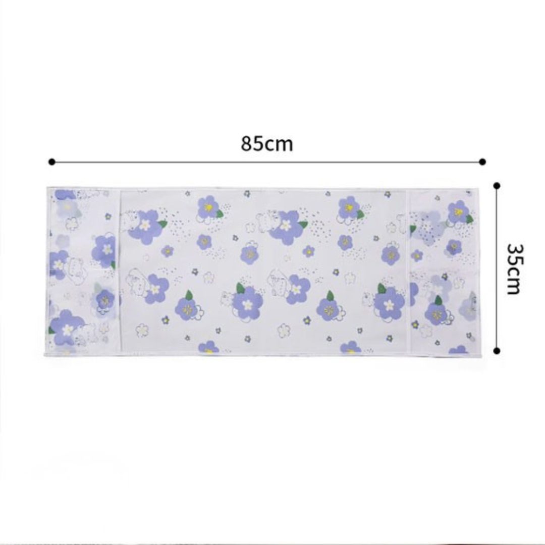 Microwave Dust Cover with Pockets