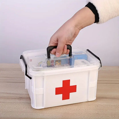 Medicinal First Aid Kit And Medicine Storage Box