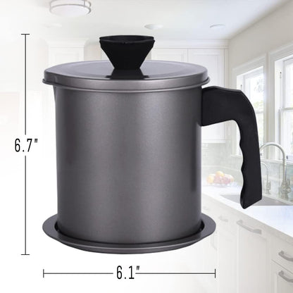 Oil Container with Strainer