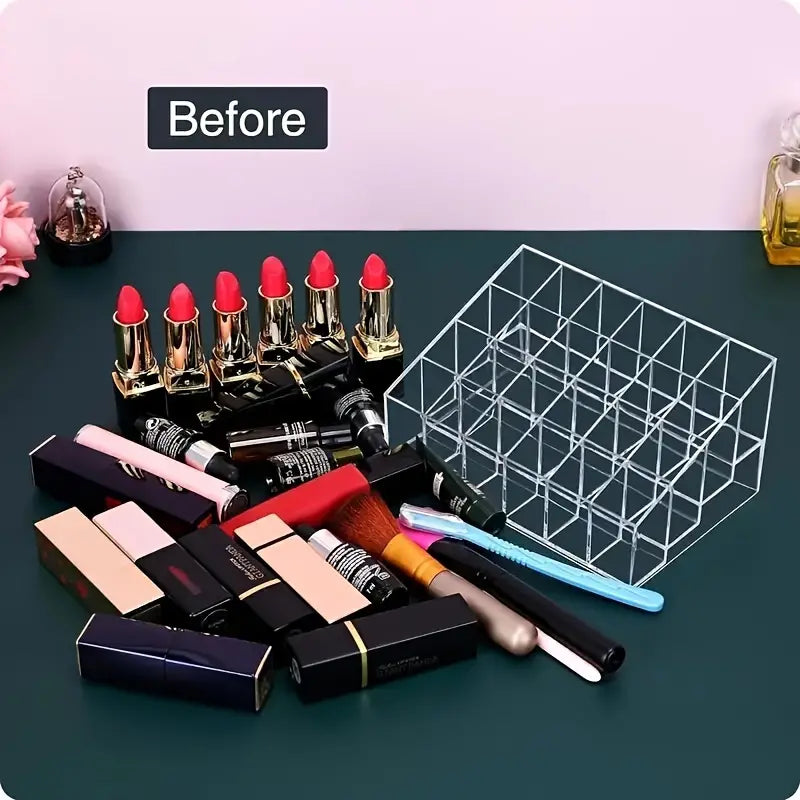 24 grid lipstick organizer & Holder