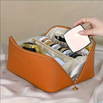 Leather Cosmetic Pouch