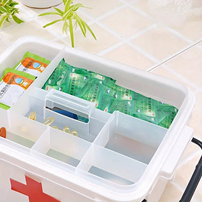 Medicinal First Aid Kit And Medicine Storage Box