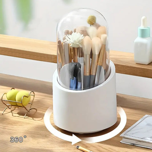 360° Rotating Makeup Brush holder