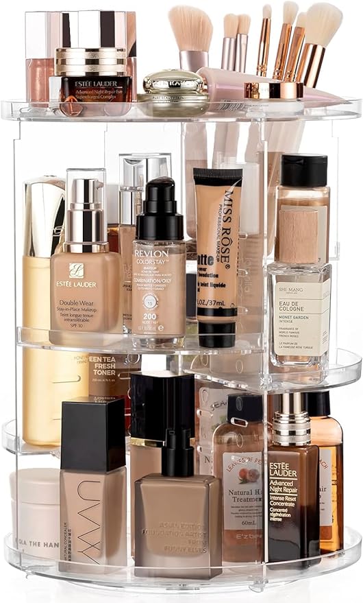 360 Rotating Makeup Organizer