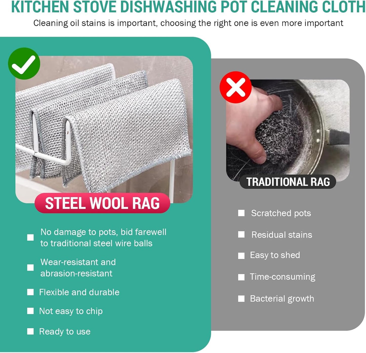 Steel Wire Rust Removal Cloth