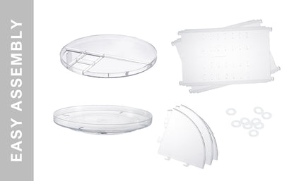360 Rotating Makeup Organizer
