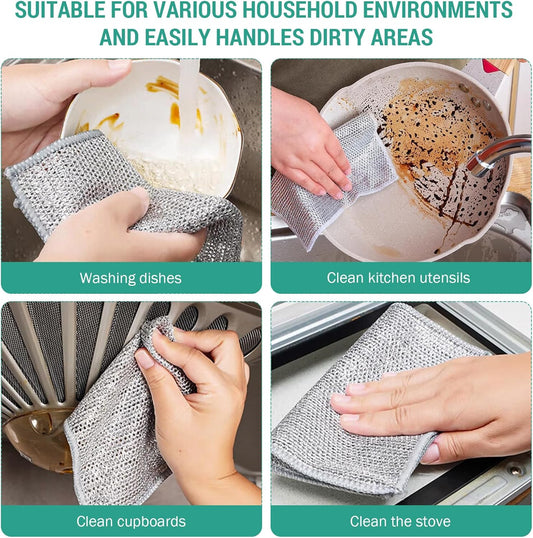 Steel Wire Rust Removal Cloth