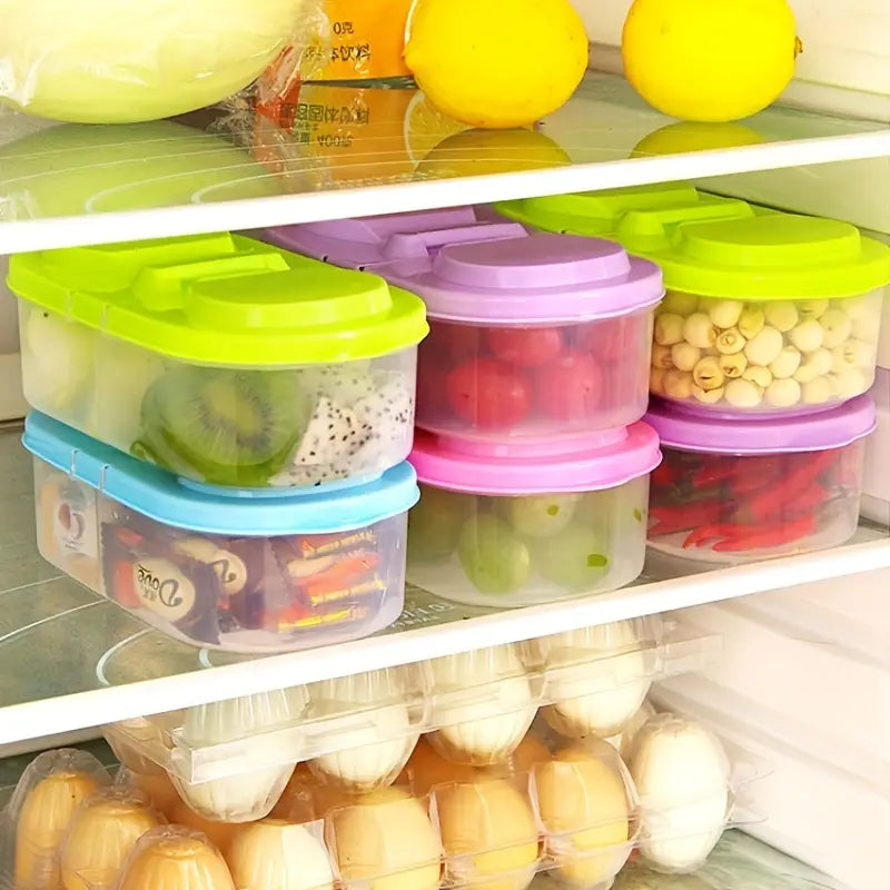 Airtight Fresh Food Partition Storage Box - Medium 3 Pieces