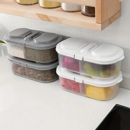 Airtight Fresh Food Partition Storage Box - Medium 3 Pieces