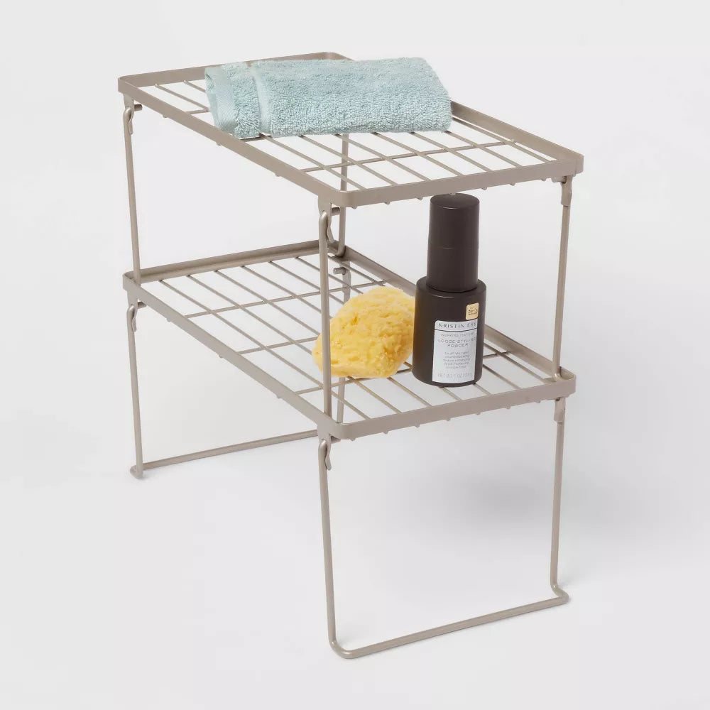 Space Saving Stackable Shelf