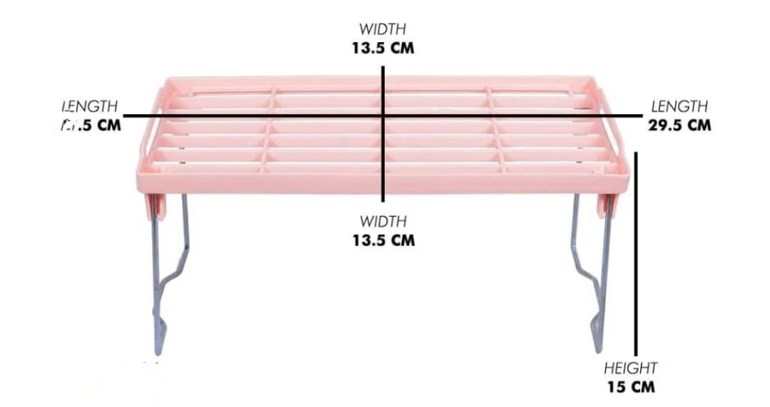 Space Saving Stackable Shelf