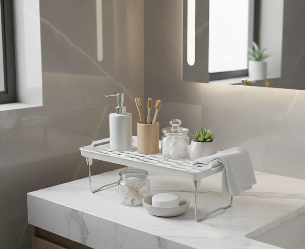 Space Saving Stackable Shelf