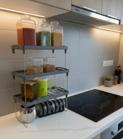 Space Saving Stackable Shelf