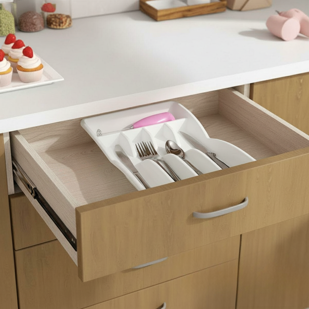 Cutlery Tray Drawer Organizer