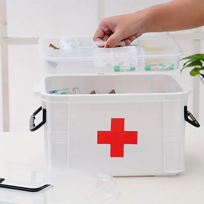 Medicinal First Aid Kit And Medicine Storage Box