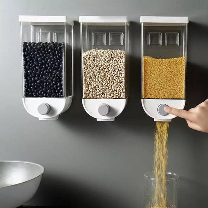 Wall-mounted Food Storage Box & Dispenser