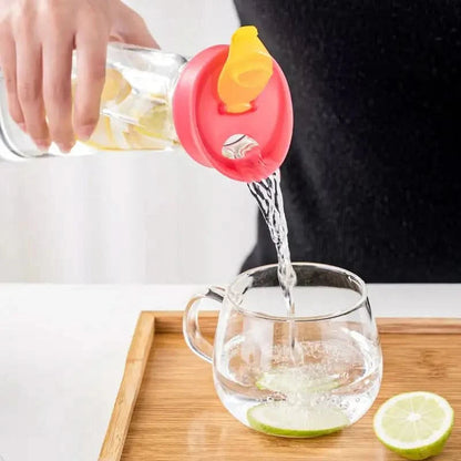 High-Quality Plastic Juice & Water Bottle - 1.1L