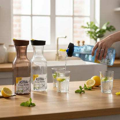 High-Quality Plastic Juice & Water Bottle - 1.1L