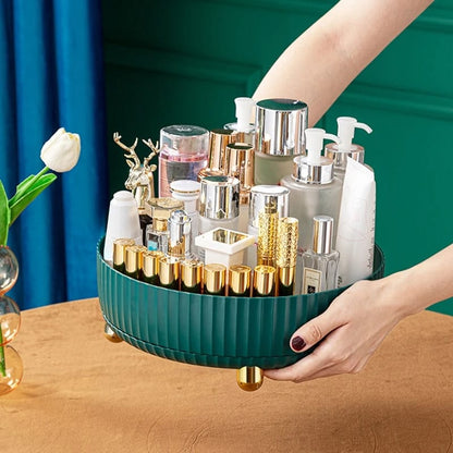360° Rotating Organizer Tray For Spice Rack And Cosmetic Organizer